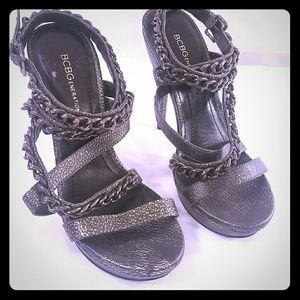 NWOT BCBGeneration Wren Platform Stiletto Sandal